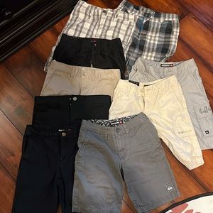 Quicksilver size 7 (22) shorts for boys. 9 pairs ready to ship!